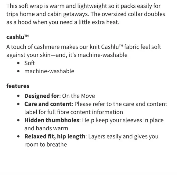 Lululemon Sundown Sweater Wrap Soft Sand M - Picture 4 of 7